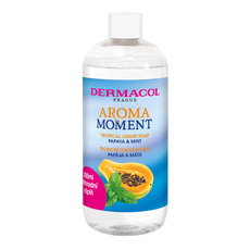 Aroma Moment hand soap refill Papaya and mint